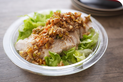 たれまかせ香味だれ de よだれ鶏