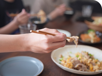 家族みんなが食べやすい味