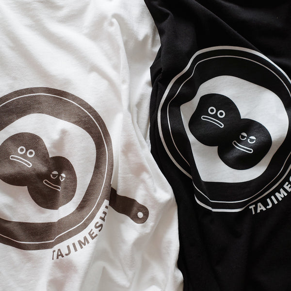 TAJIMESHI CREW Tee（カラー：ブラック/サイズ：M）