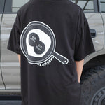 TAJIMESHI CREW Tee（カラー：ブラック/サイズ：M）